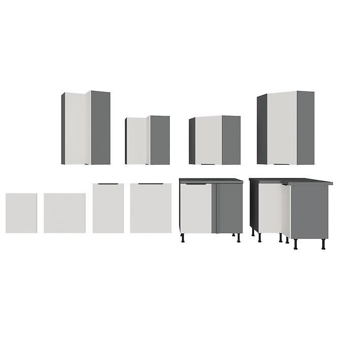 Mosogatógép ajtaja Zm Aria-Wh/Ant Anti Fingerprint 713x446