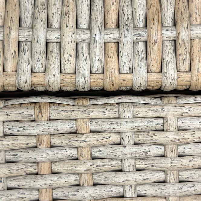 Sarok ülőgarnitúra technorattan Bartek natural