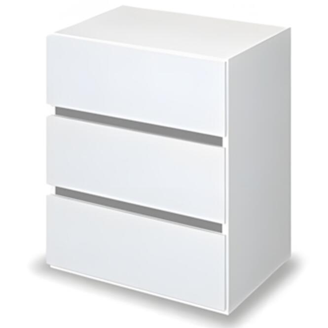 Éjjeliszekrény Fiókokkal Sys Effect  Kk1 Fehér/Andersen