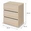 Éjjeliszekrény Fiókokkal Sys Effect  Kk2 Sonoma,2