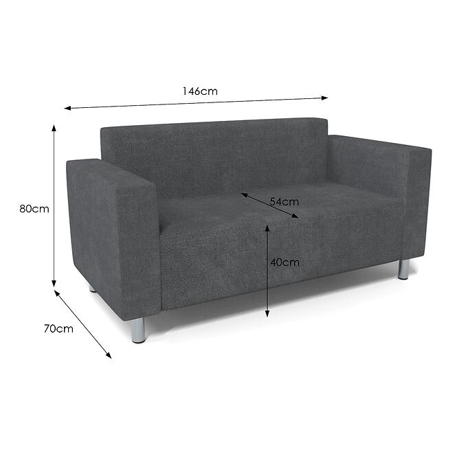 Kanapé Hugo 2 Bergamo 97 (ESHOP),4