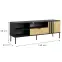 Szekrény RTV 1D1SZ Rimini 08 fekete/artisan,2