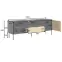 Szekrény RTV 1D1SZ Rimini 08 fekete/artisan,5