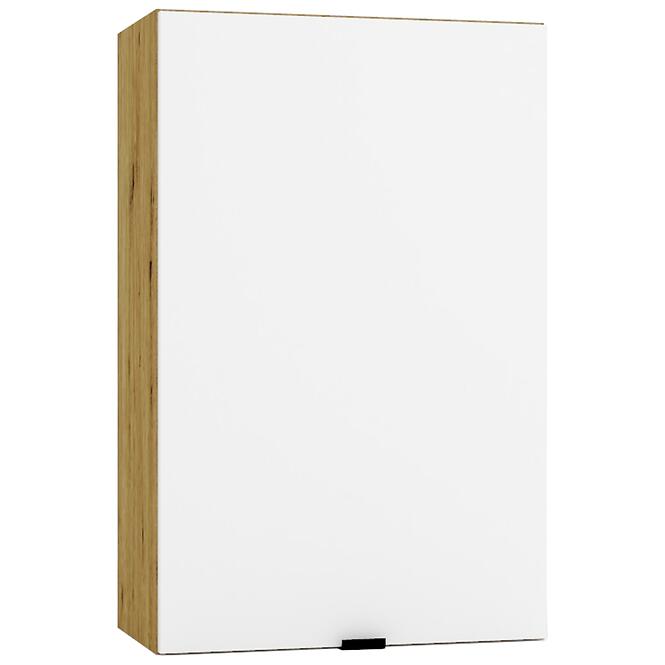 Konyhaszekrény Cosmo Gianna W45 P/L Fehér Alaszka/TölgyArtisan