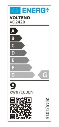 Fénycső LED VO2420 9W 4000K 60cm WHITE,2