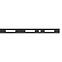 Egyes soros léce 18x12 mm hossz 1000 mm  fekete matt,2