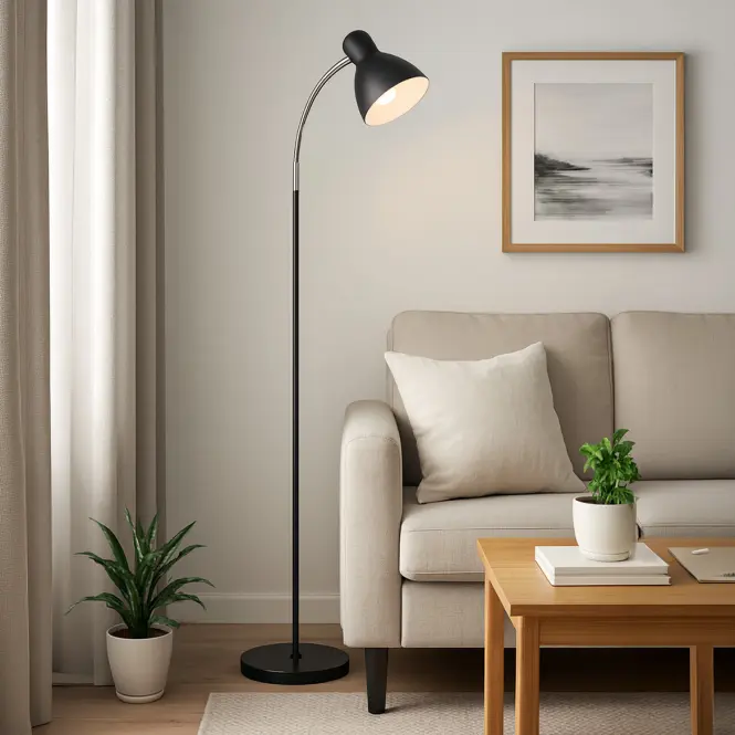 Állólámpa LONG BEACH BLACK VO2527 LP1,2
