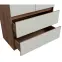 Szekrény Madison 2D2SZ 22 szürke/dió elegant,5