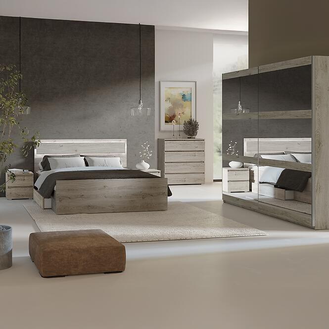 Éjjeliszekrény Cosmo C13 Eiche oslo