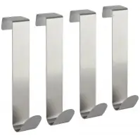 Ajtó akasztó 22x120 mm rozsdamentes acélból 4 db