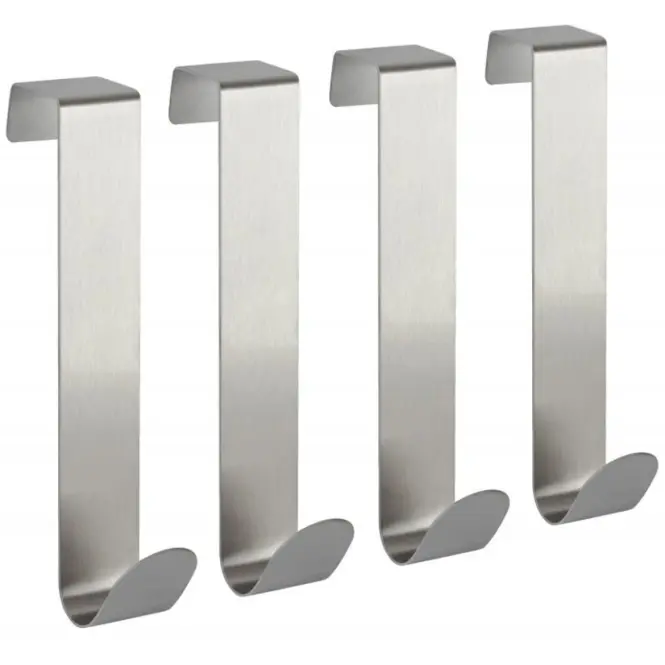 Ajtó akasztó 22x120 mm rozsdamentes acélból 4 db