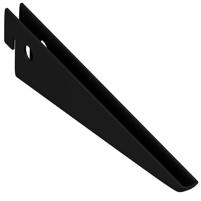 U-tartó 170 mm fekete matt