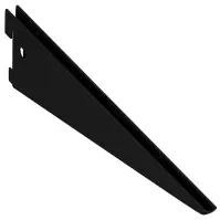 U-tartó 270 mm fekete matt