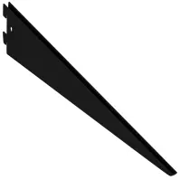 U-tartó 470 mm fekete matt