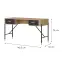 Íróasztal Dante Dt23 Cremona Tölgy/Antracit,7