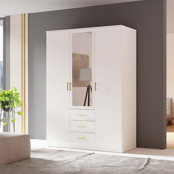 Szekrény 3d Fehér,5