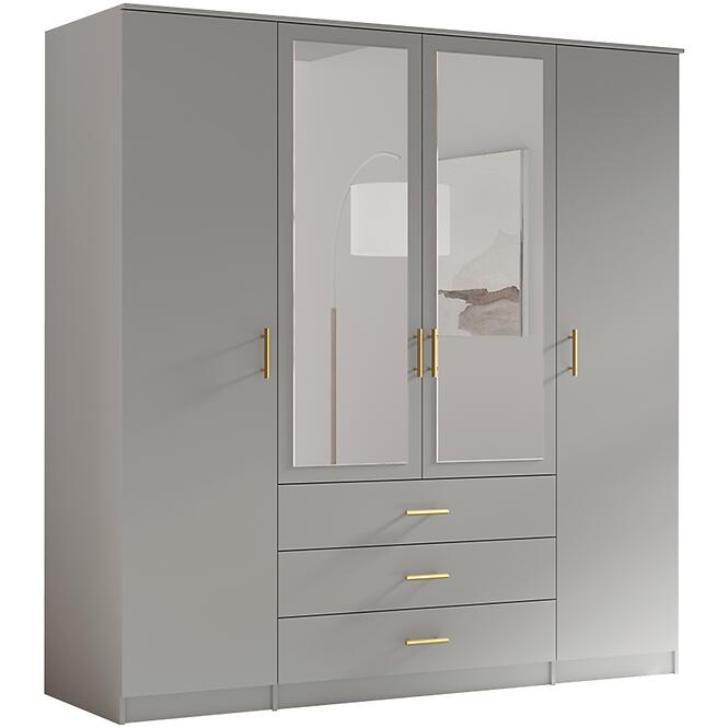 Szekrény 4d Szürke