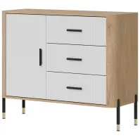 Komód Dante Dt03  Dąb Cremona/Fehér