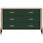 Komód Dante Dt04  Dąb Cremona/Zöld,3