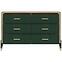 Komód Dante Dt04  Dąb Cremona/Zöld,4