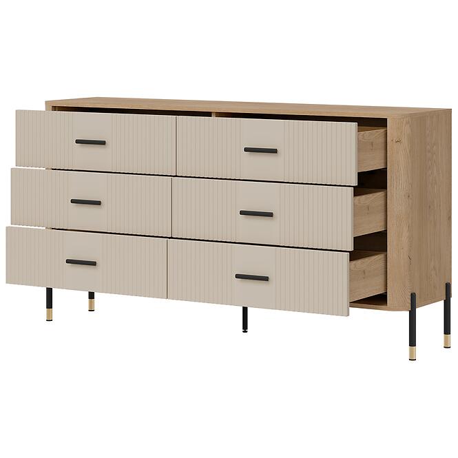 Komód Dante Dt05  Dąb Cremona/Kasmír