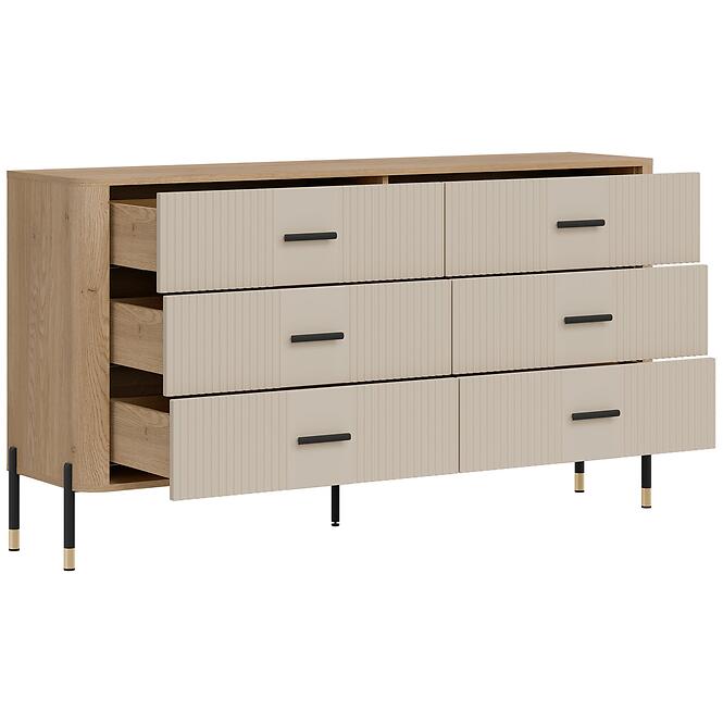 Komód Dante Dt05  Dąb Cremona/Kasmír