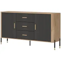 Komód Dante Dt06 Dąb Cremona/Antracit