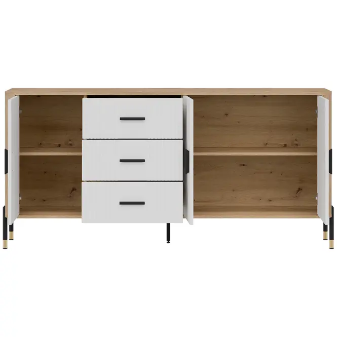 Komód Dante Dt07 Dąb Cremona/Fehér