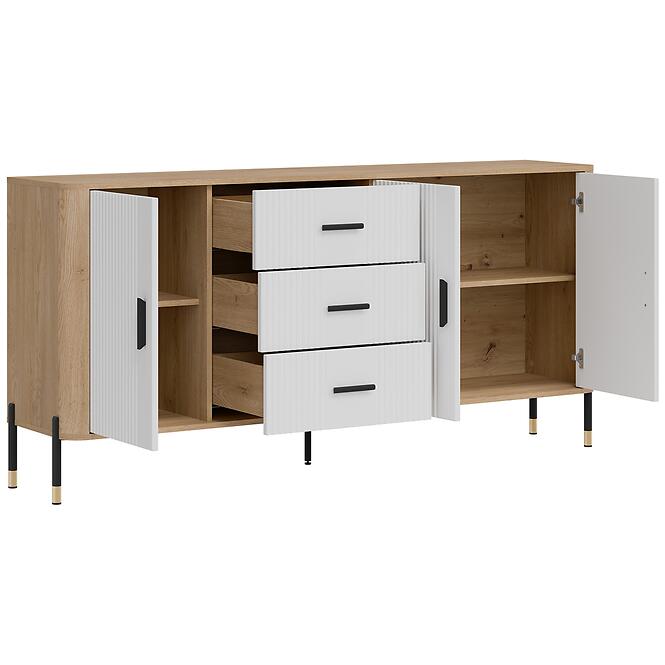 Komód Dante Dt07 Dąb Cremona/Fehér