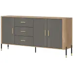 Komód Dante Dt07 Dąb Cremona/Szürke
