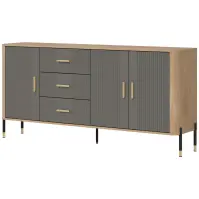 Komód Dante Dt07 Dąb Cremona/Szürke