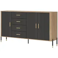 Komód Dante Dt10 Dąb Cremona/Antracit