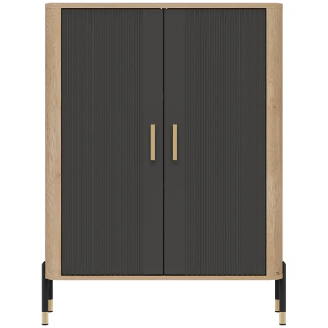Komód Dante Dt11 Dąb Cremona/Antracit,3