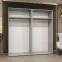 Szekrény Alicante I 200 kasmír/ezüst,10