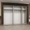 Szekrény Alicante I 250 kasmír/fekete,10
