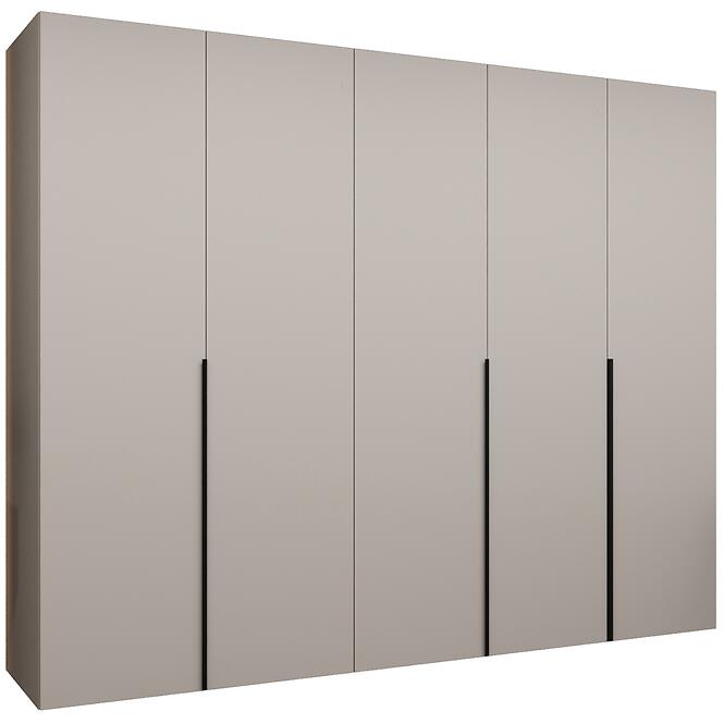 Szekrény Alicante I 250 kasmír/fekete