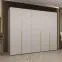 Szekrény Alicante I 250 kasmír/arany,9