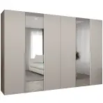 Szekrény Alicante II 300 kasmír/ezüst
