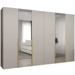 Szekrény Alicante II 300 kasmír/arany