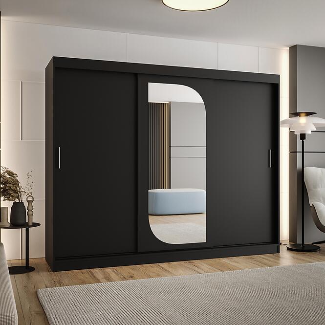 Szekrény Lucy 250 fekete,3