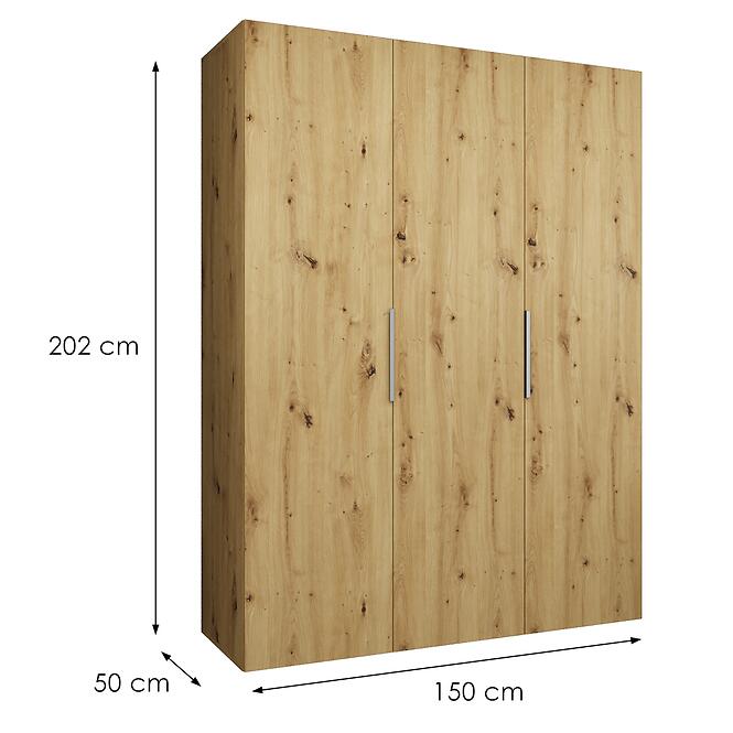 Szekrény Marbella I 150 artisan kasmír,2