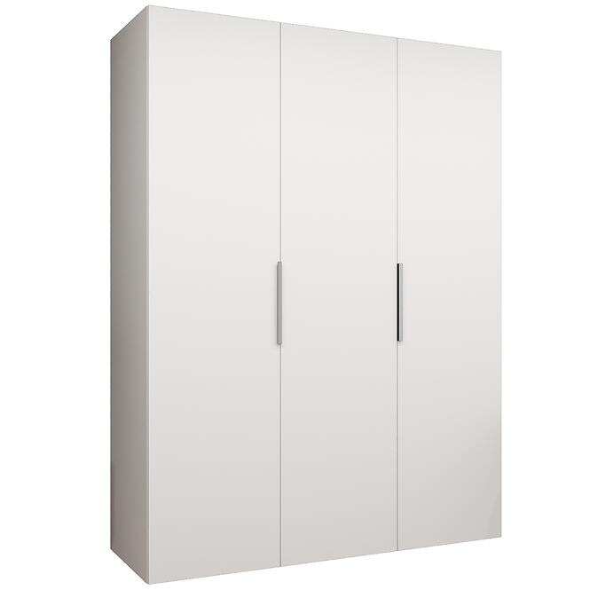 Szekrény Marbella I 150 fehér/ezüst