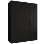 Szekrény Marbella I 150 fekete/arany
