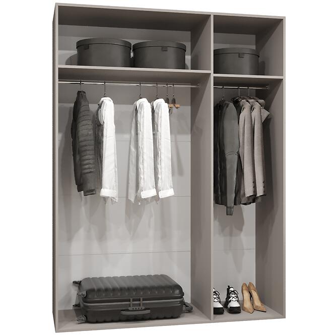 Szekrény Marbella I 150 kasmír/ezüst,6