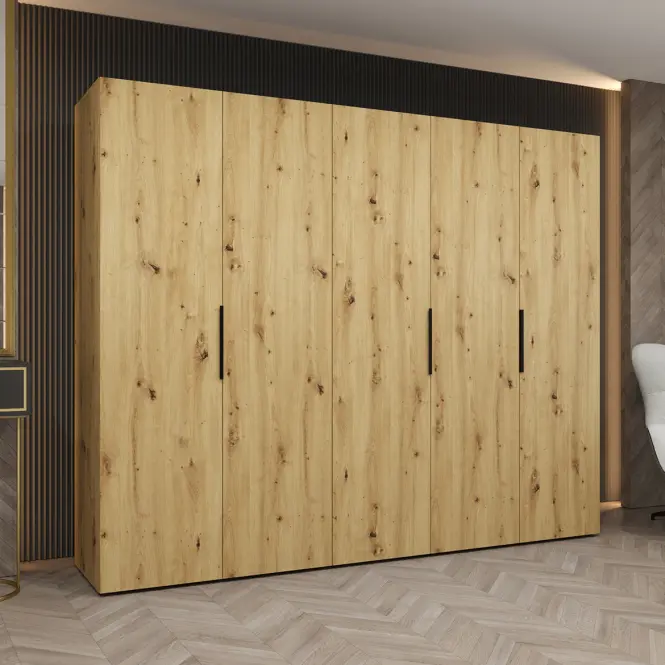 Szekrény Marbella I 250 artisan fekete
