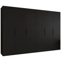 Szekrény Marbella I 300 fekete