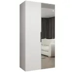 Szekrény Marbella II 100 fehér/fekete