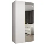 Szekrény Marbella II 100 fehér/arany