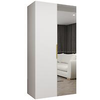 Szekrény Marbella II 100 fehér/arany