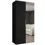 Szekrény Marbella II 100 fekete/arany
